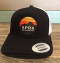 Trucker Snapback | Black/White