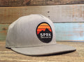 Flat Brim Snapback | Grey